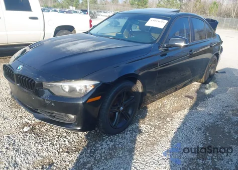 2014 BMW 328I z USA, uszkodzony, nr VIN WBA3C1C5XEK106465